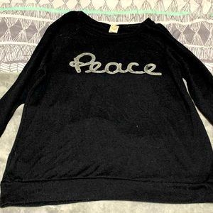 Faded Glory holiday sweater, size L